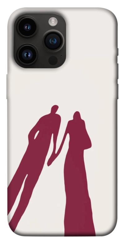 Чехол itsPrint Shadow couple для Apple iPhone 14 Pro Max (6.7"), любовь, купить оптом с доставкой