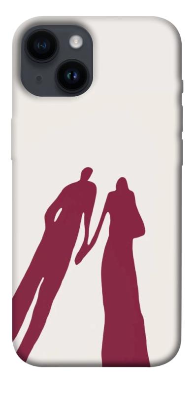 Чехол itsPrint Shadow couple для Apple iPhone 14 (6.1"), любовь, купить оптом с доставкой