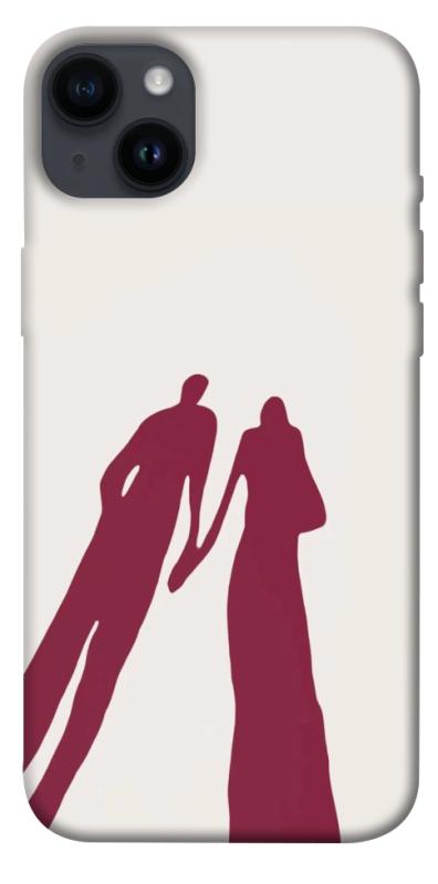 Чехол itsPrint Shadow couple для Apple iPhone 14 Plus (6.7"), любовь, купить оптом с доставкой