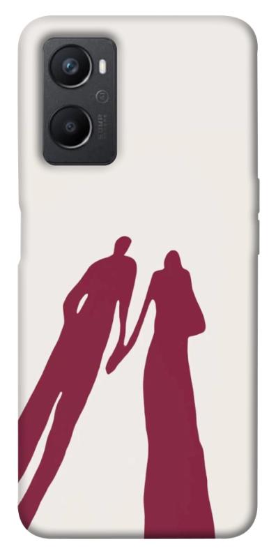 Чехол itsPrint Shadow couple для Oppo A96, любовь, купить оптом с доставкой