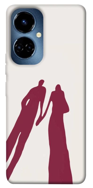 Чехол itsPrint Shadow couple для TECNO Camon 19 (CI6n) / 19 Pro (CI8n), любовь, купить оптом с доставкой