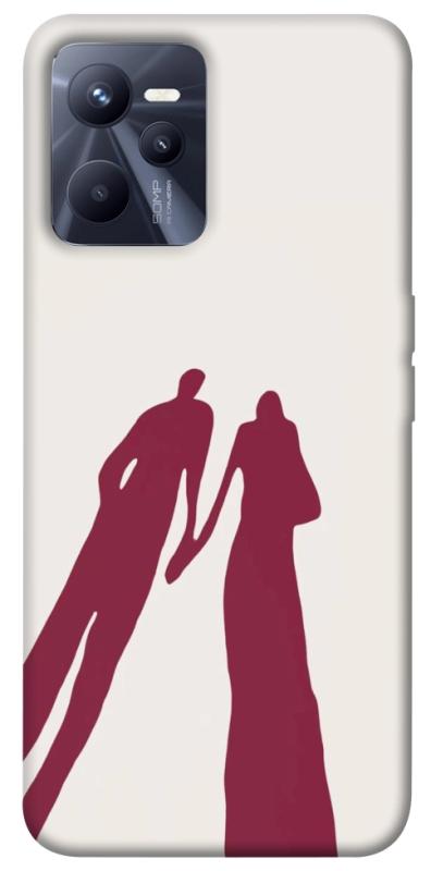 Чехол itsPrint Shadow couple для Realme C35, любовь, купить оптом с доставкой