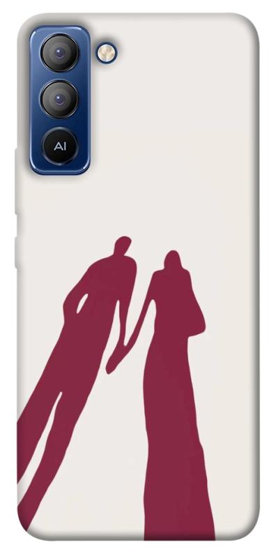 Чехол itsPrint Shadow couple для TECNO Pop 5 LTE, любовь, купить оптом с доставкой