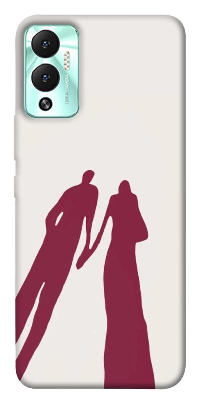 Чехол itsPrint Shadow couple для Infinix Hot 12 Play, любовь, купить оптом с доставкой