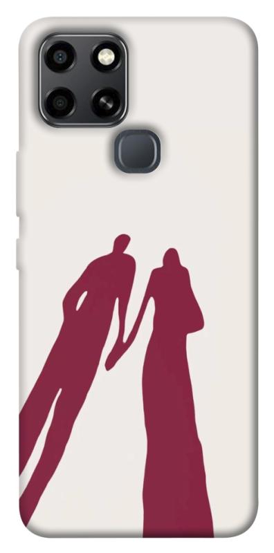 Чехол itsPrint Shadow couple для Infinix Smart 6, любовь, купить оптом с доставкой