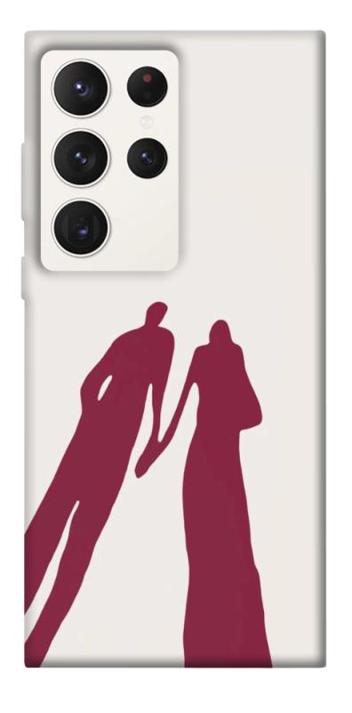 Чехол itsPrint Shadow couple для Samsung Galaxy S23 Ultra, любовь, купить оптом с доставкой