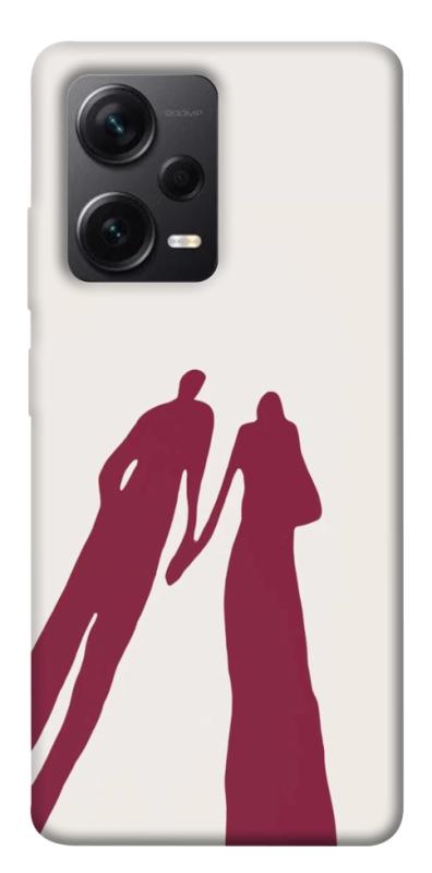 Чехол itsPrint Shadow couple для Xiaomi Redmi Note 12 Pro+ 5G, любовь, купить оптом с доставкой
