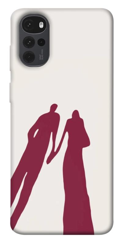Чехол itsPrint Shadow couple для Motorola Moto G22, любовь, купить оптом с доставкой