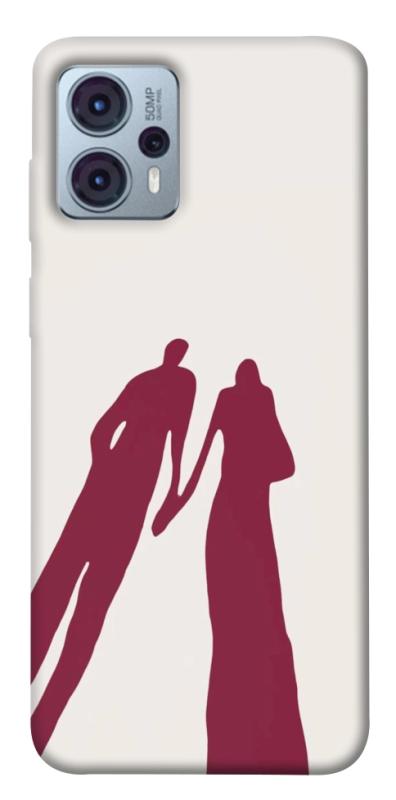 Чехол itsPrint Shadow couple для Motorola Moto G23, любовь, купить оптом с доставкой