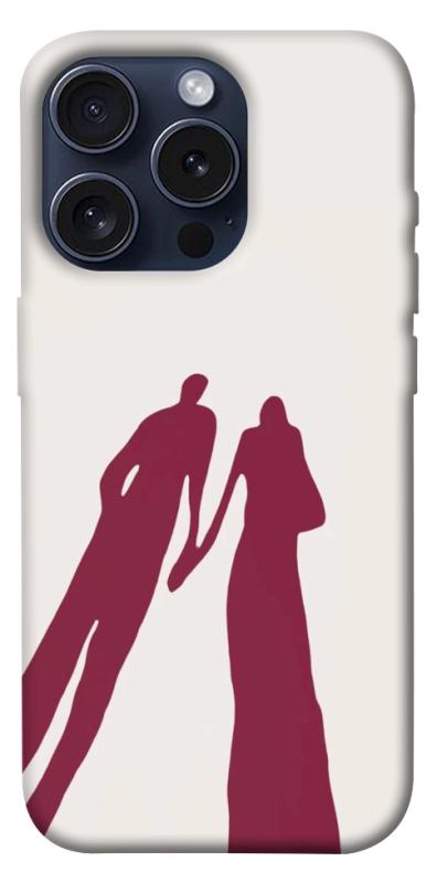 Чехол itsPrint Shadow couple для Apple iPhone 15 Pro (6.1"), любовь, купить оптом с доставкой