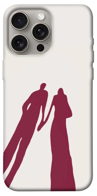 Чехол itsPrint Shadow couple для Apple iPhone 15 Pro Max (6.7"), любовь, купить оптом с доставкой