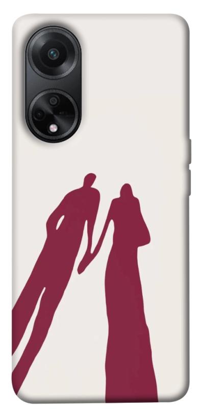 Чехол itsPrint Shadow couple для Oppo A98, любовь, купить оптом с доставкой
