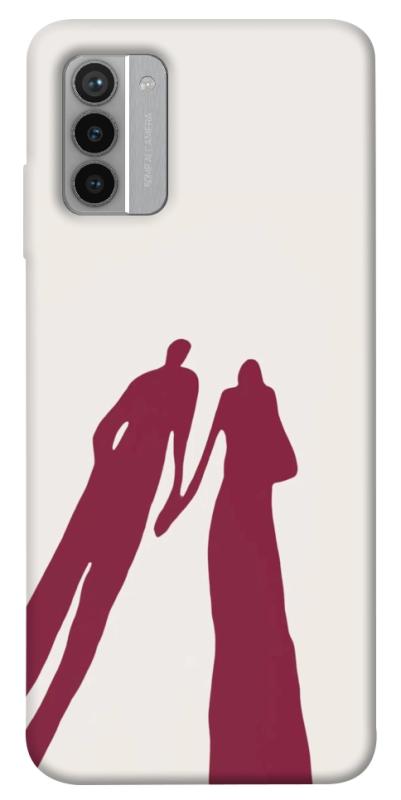 Чехол itsPrint Shadow couple для Nokia G42, любовь, купить оптом с доставкой