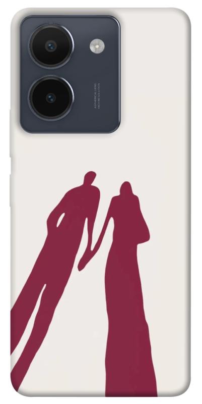 Чехол itsPrint Shadow couple для Vivo Y36, любовь, купить оптом с доставкой