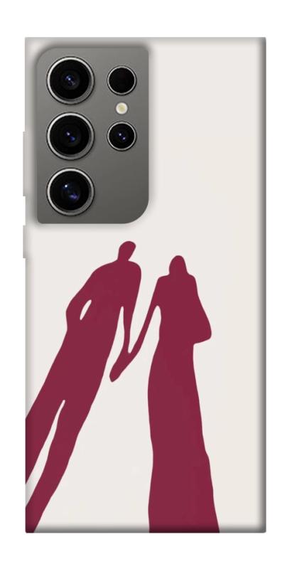 Чехол itsPrint Shadow couple для Samsung Galaxy S24 Ultra, любовь, купить оптом с доставкой