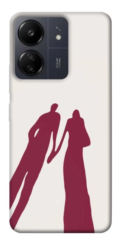 Чехол itsPrint Shadow couple для Xiaomi Redmi 13C, любовь, купить оптом с доставкой
