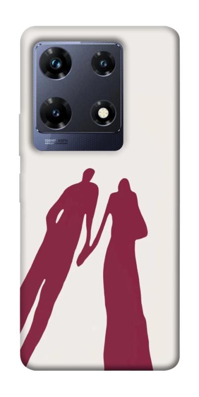 Чехол itsPrint Shadow couple для Infinix Note 30 Pro, любовь, купить оптом с доставкой