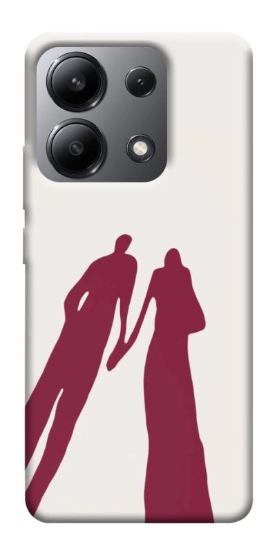 Чехол itsPrint Shadow couple для Xiaomi Redmi Note 13 4G, любовь, купить оптом с доставкой
