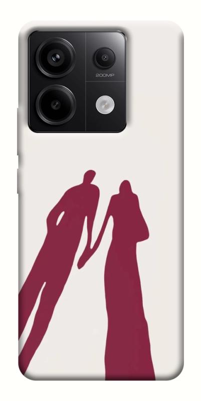 Чехол itsPrint Shadow couple для Xiaomi Redmi Note 13 Pro 4G, любовь, купить оптом с доставкой