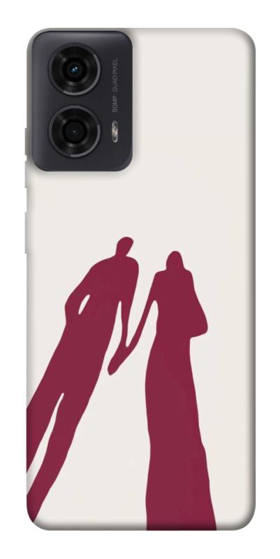 Чехол itsPrint Shadow couple для Motorola Moto G24, любовь, купить оптом с доставкой