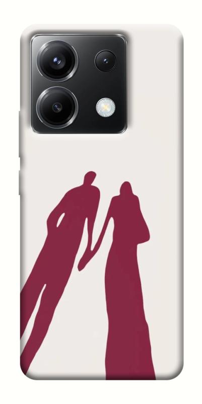 Чехол itsPrint Shadow couple для Xiaomi Poco X6, любовь, купить оптом с доставкой