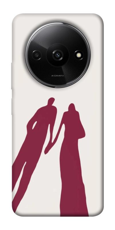 Чехол itsPrint Shadow couple для Xiaomi Redmi A3, любовь, купить оптом с доставкой