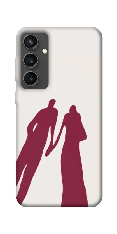 Чехол itsPrint Shadow couple для Samsung Galaxy S24 FE, любовь, купить оптом с доставкой