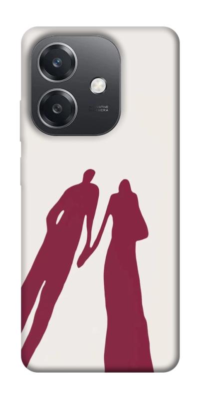Чехол itsPrint Shadow couple для Oppo A3 4G, любовь, купить оптом с доставкой