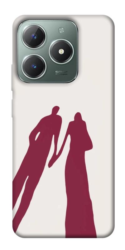 Чехол itsPrint Shadow couple для Realme C61 4G, любовь, купить оптом с доставкой