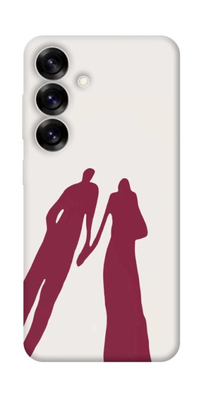Чехол itsPrint Shadow couple для Samsung Galaxy S25, любовь, купить оптом с доставкой