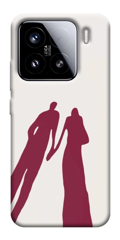 Чехол itsPrint Shadow couple для Xiaomi 15, любовь, купить оптом с доставкой