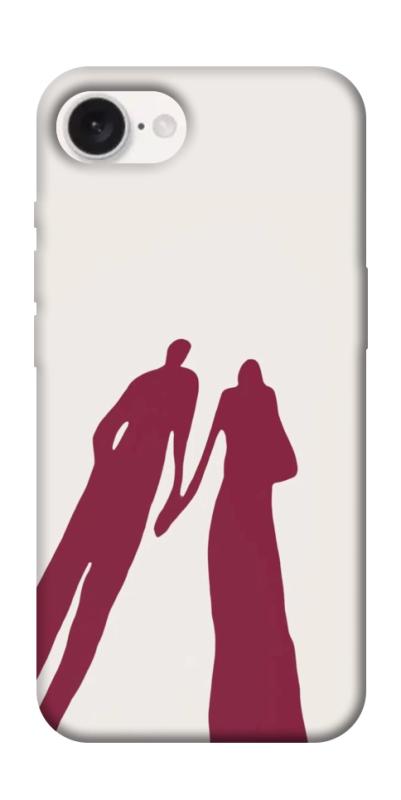 Чехол itsPrint Shadow couple для Apple iPhone 16e (6.1"), любовь, купить оптом с доставкой