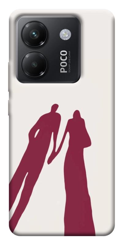 Чехол itsPrint Shadow couple для Xiaomi Poco M7 Pro 5G, любовь, купить оптом с доставкой