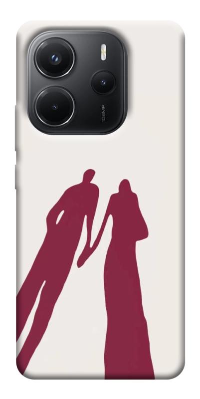 Чехол itsPrint Shadow couple для Xiaomi Redmi Note 14 4G (Int. version), любовь, купить оптом с доставкой
