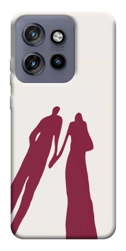 Чехол itsPrint Shadow couple для Motorola Edge 50 Neo, любовь, купить оптом с доставкой