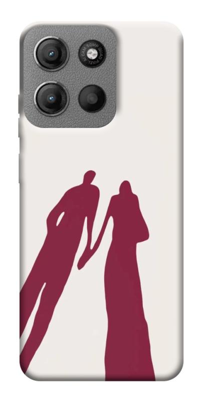 Чехол itsPrint Shadow couple для Motorola Moto G15 4G, любовь, купить оптом с доставкой