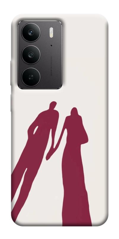 Чехол itsPrint Shadow couple для Realme C75, любовь, купить оптом с доставкой
