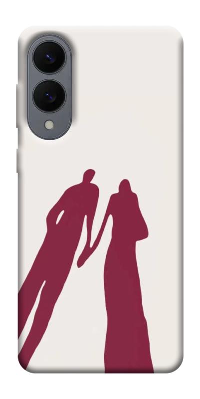 Чехол itsPrint Shadow couple для Samsung Galaxy S25 Edge, любовь, купить оптом с доставкой