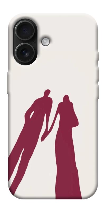 Чехол itsPrint Shadow couple для Apple iPhone 17 (6.3"), любовь, купить оптом с доставкой