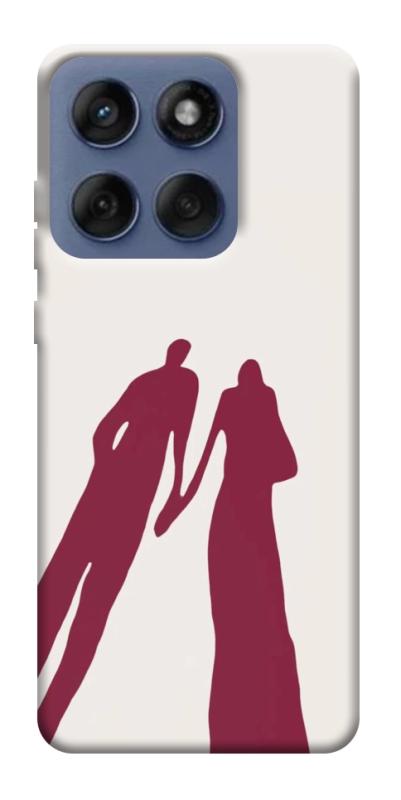 Чехол itsPrint Shadow couple для Motorola Edge 60 Fusion, любовь, купить оптом с доставкой