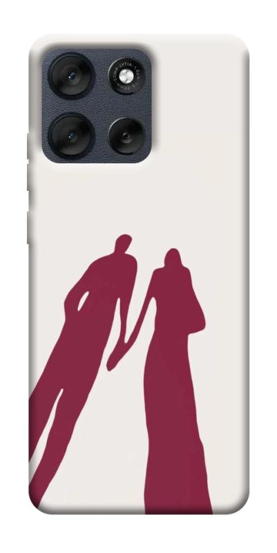 Чехол itsPrint Shadow couple для Motorola Moto G56 5G, любовь, купить оптом с доставкой
