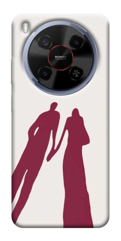 Чехол itsPrint Shadow couple для ZTE Nubia V70 Max, любовь, купить оптом с доставкой