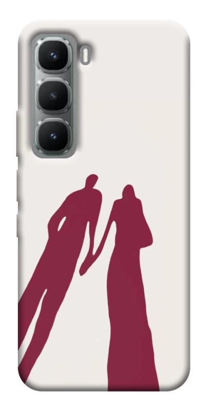 Чехол itsPrint Shadow couple для Infinix Hot 60 Pro, любовь, купить оптом с доставкой