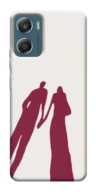 Чехол itsPrint Shadow couple для Motorola Moto G06, любовь, купить оптом с доставкой