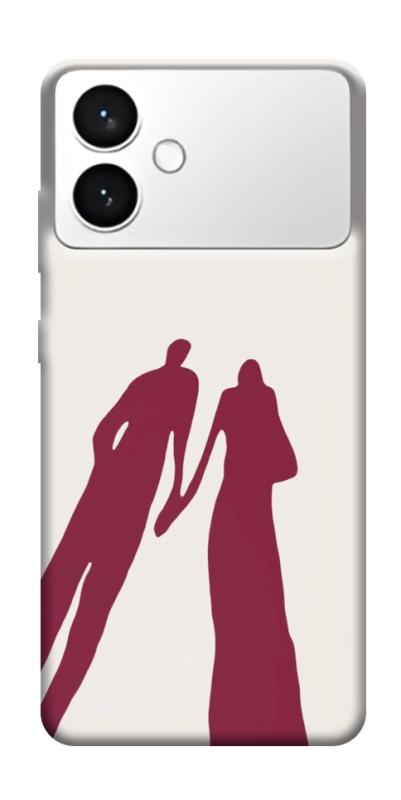 Чехол itsPrint Shadow couple для Samsung Galaxy S26+, любовь, купить оптом с доставкой