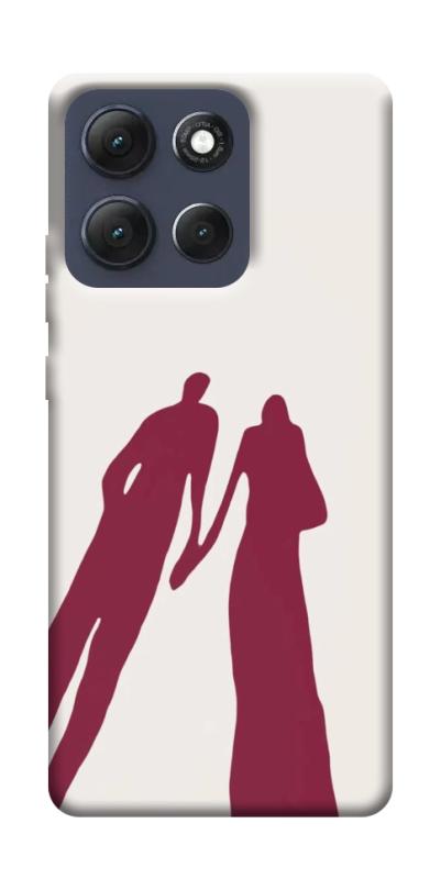 Чехол itsPrint Shadow couple для Motorola Moto G86 Power, любовь, купить оптом с доставкой