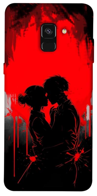 Чехол itsPrint Silhouette couple для Samsung A530 Galaxy A8 (2018), любовь, купить оптом с доставкой