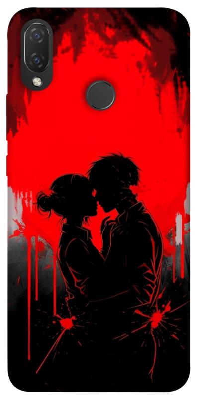 Чехол itsPrint Silhouette couple для Huawei P Smart+ (nova 3i), любовь, купить оптом с доставкой
