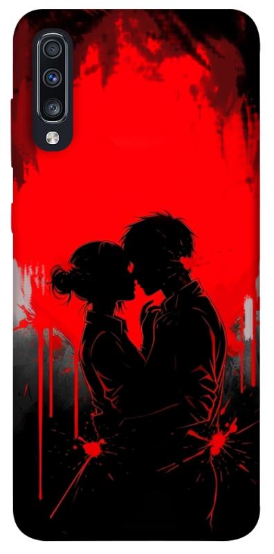 Чехол itsPrint Silhouette couple для Samsung Galaxy A70 (A705F), любовь, купить оптом с доставкой