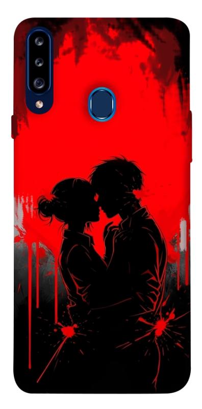 Чехол itsPrint Silhouette couple для Samsung Galaxy A20s, любовь, купить оптом с доставкой